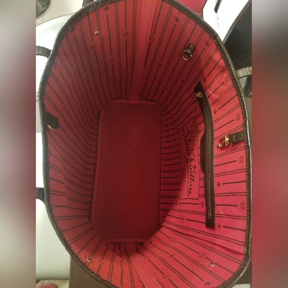 ❌‼️SOLD‼️❌ - 💯Authentic LV Neverfull MM - Damier Ebene - Picture 10 of 15